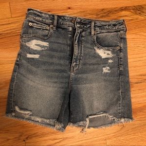 AEO Highest Rise Relaxed Midi Shorts